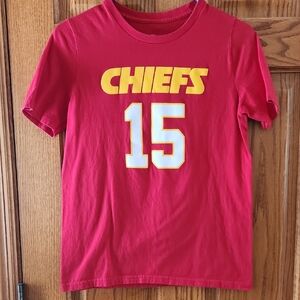 NFL Kids Red Chiefs Tee with Yellow and White Details